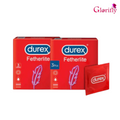 Bundle - Pack of 2 - Durex - Condoms 3s Feather Lite.