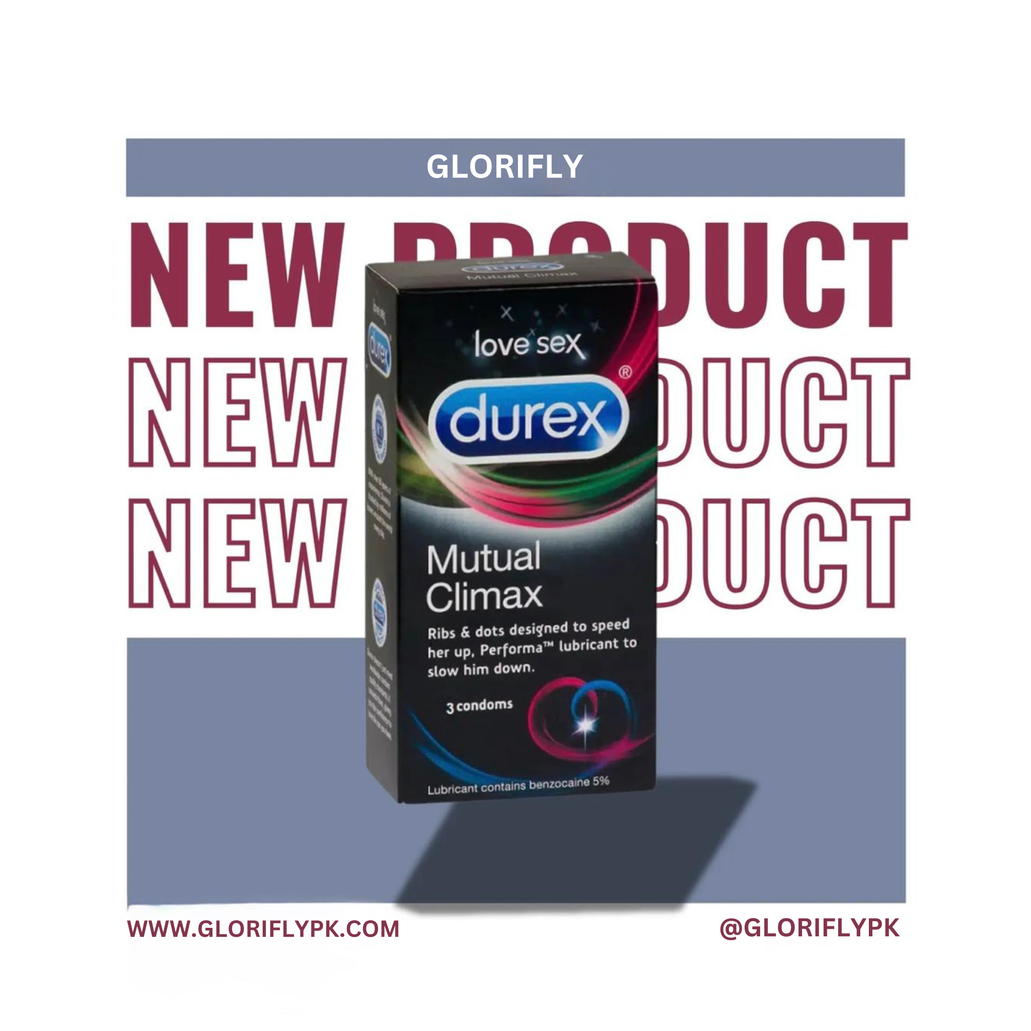 Durex Mutual Climax Condoms (12 Pieces).