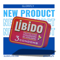 Libido Condoms Tin Pack Of (3's).