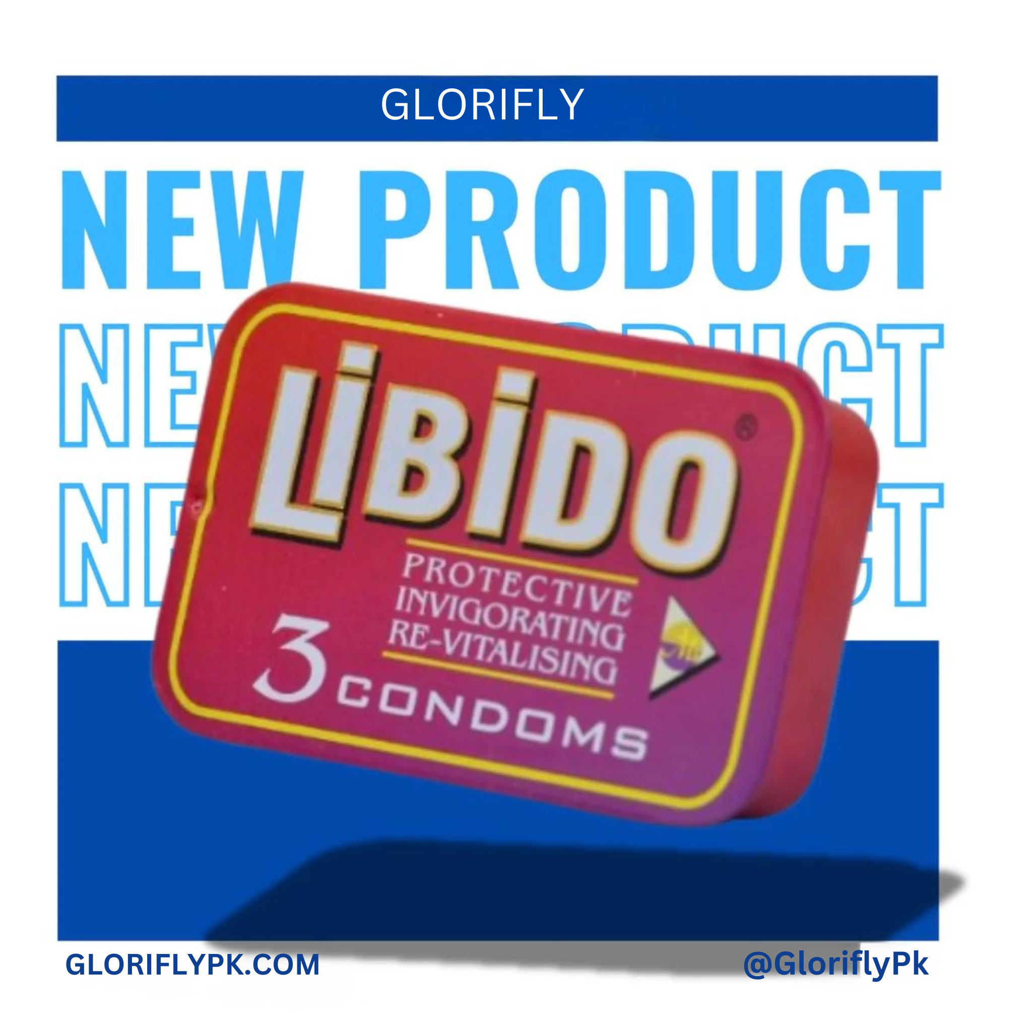Libido Condoms Tin Pack Of (3's).