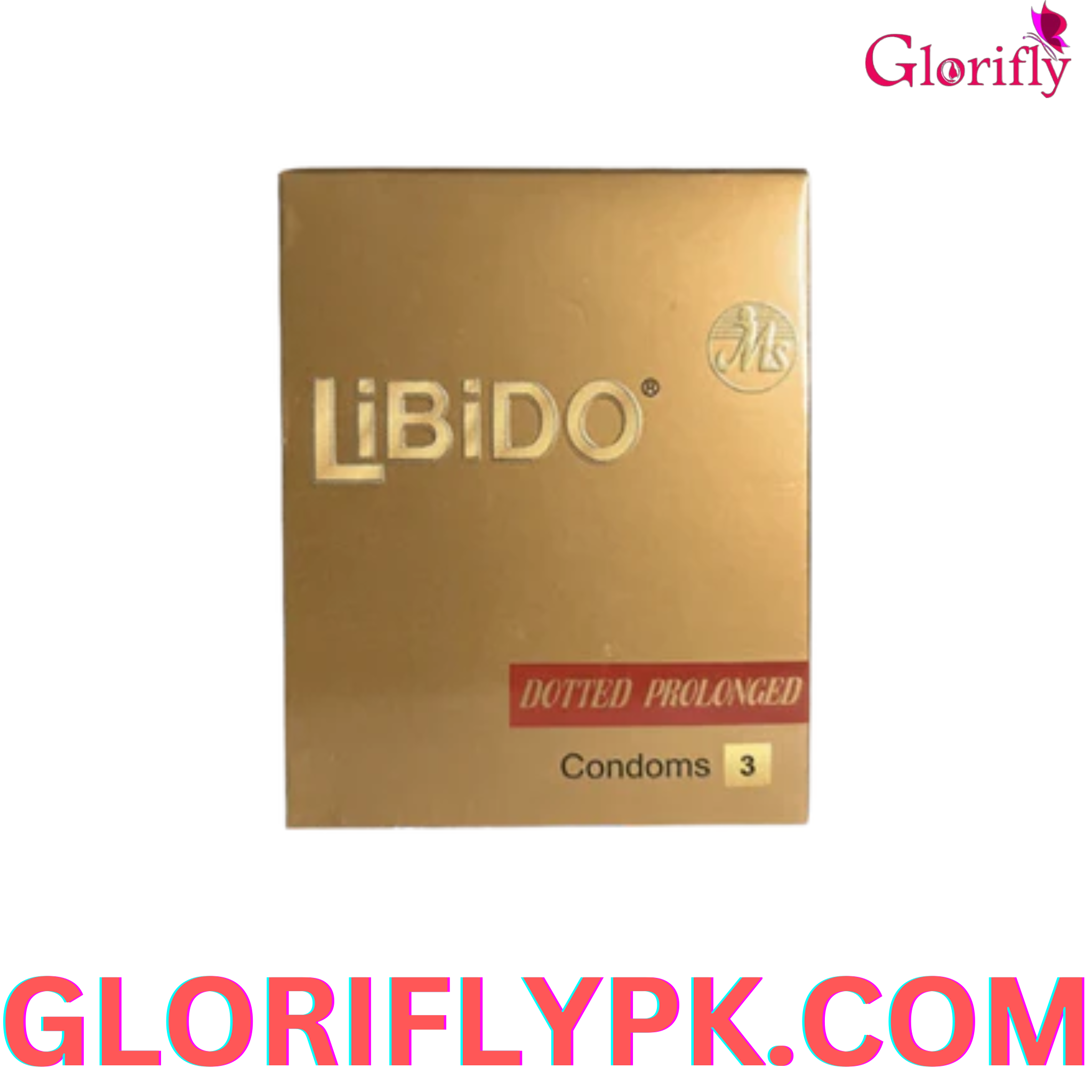 Libido - Dotted Prolonged Condoms (3's).
