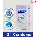 Durex Invisible Extra Sensitive Condoms (12 Pieces).