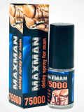 Glorifly Maxman Delay Spray 25ML – Fast Acting Men’s Performance Enhancer for Long Lasting Stamina