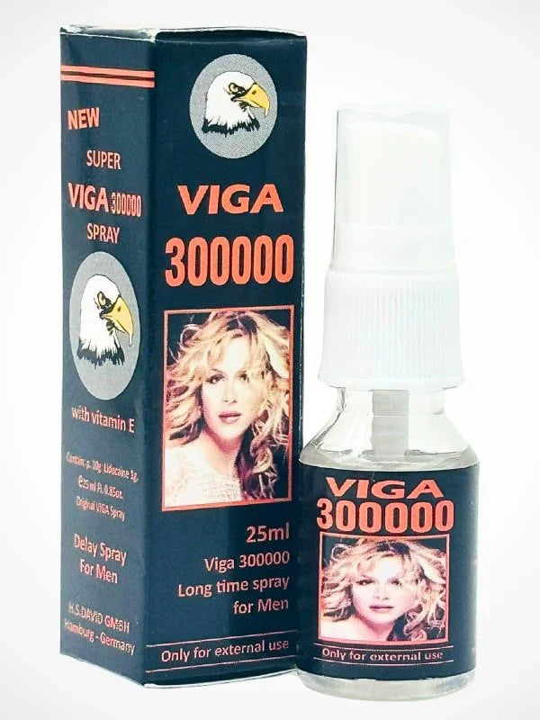 Glorifly Viga 300000 Delay Spray 25ML – Extra Strength Fast Acting Men’s Performance Spray for Maximum Stamina & Long-Lasting Control (Local Made)